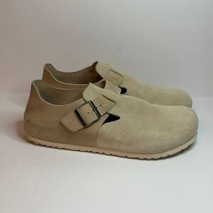 Birkenstock London Suede Leather Shoes Clogs Size 45